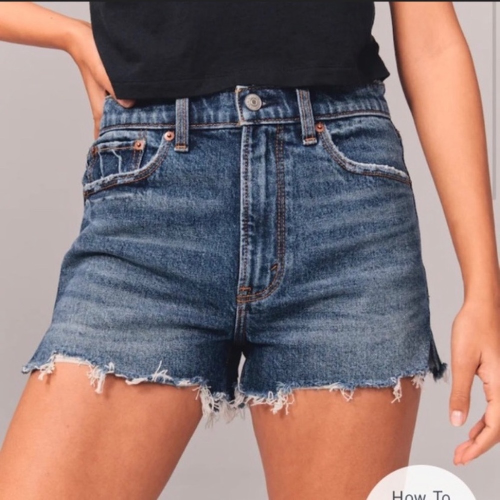 High Rise Mom Shorts